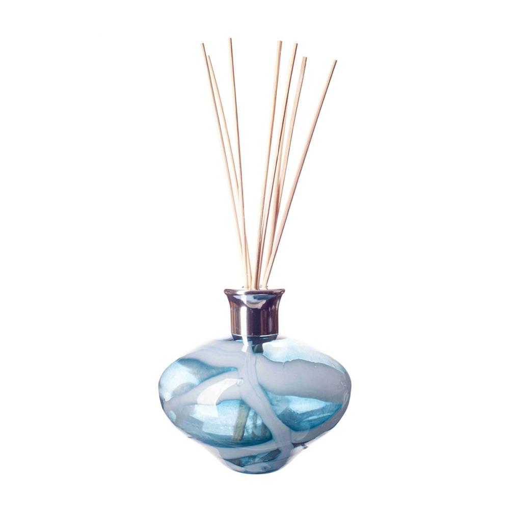 Amelia Art Glass Cerulean Sky Oval Reed Diffuser £18.44